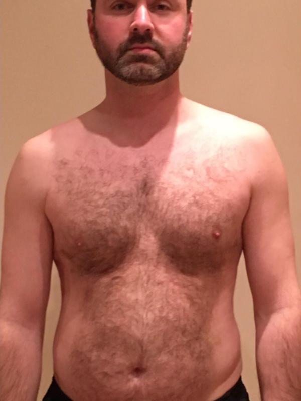 Mark before transformation with Sean Dwyer Coaching