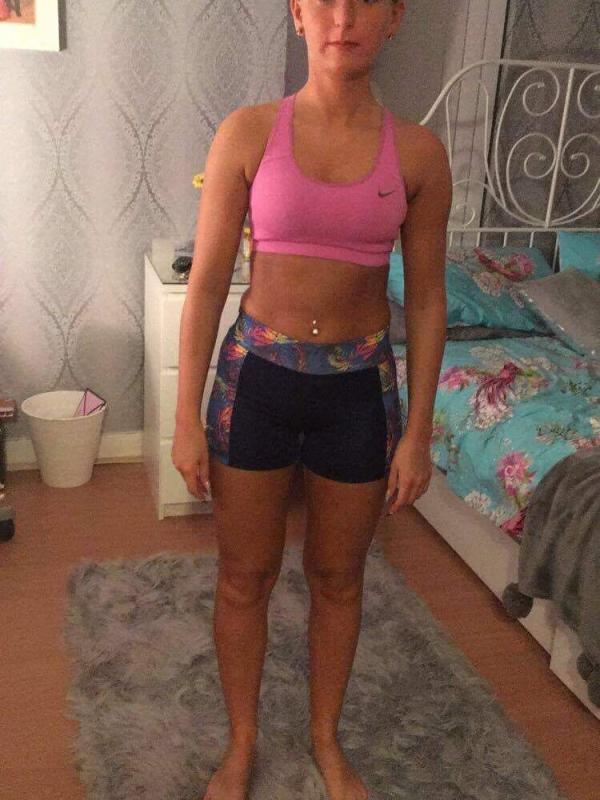 Aideen before transformation with Sean Dwyer Coaching