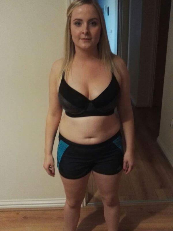 Colleen before transformation with Sean Dwyer Coaching