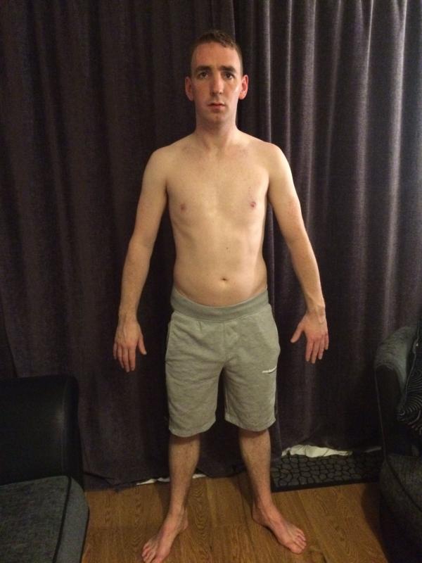 Karl before transformation with Sean Dwyer Coaching